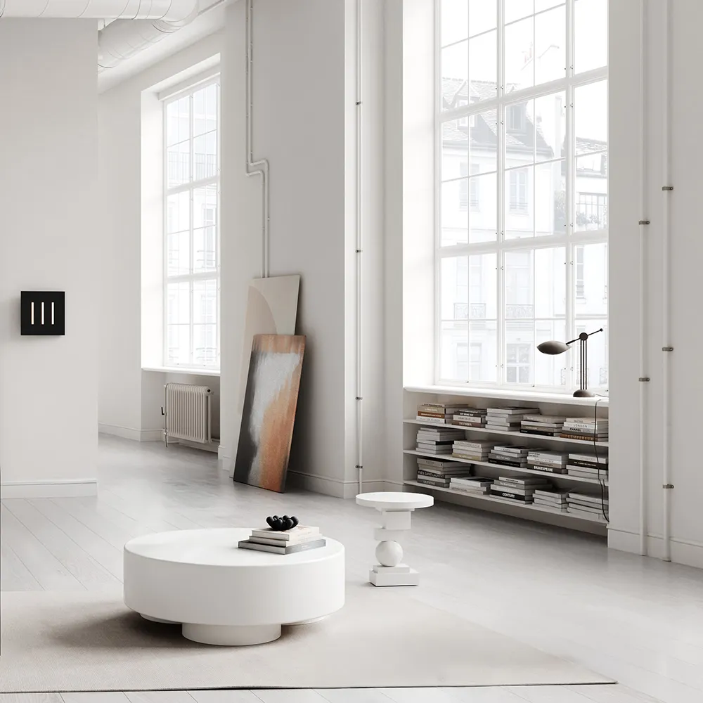 Big Foot Soffbord Stort - Knochenweiß