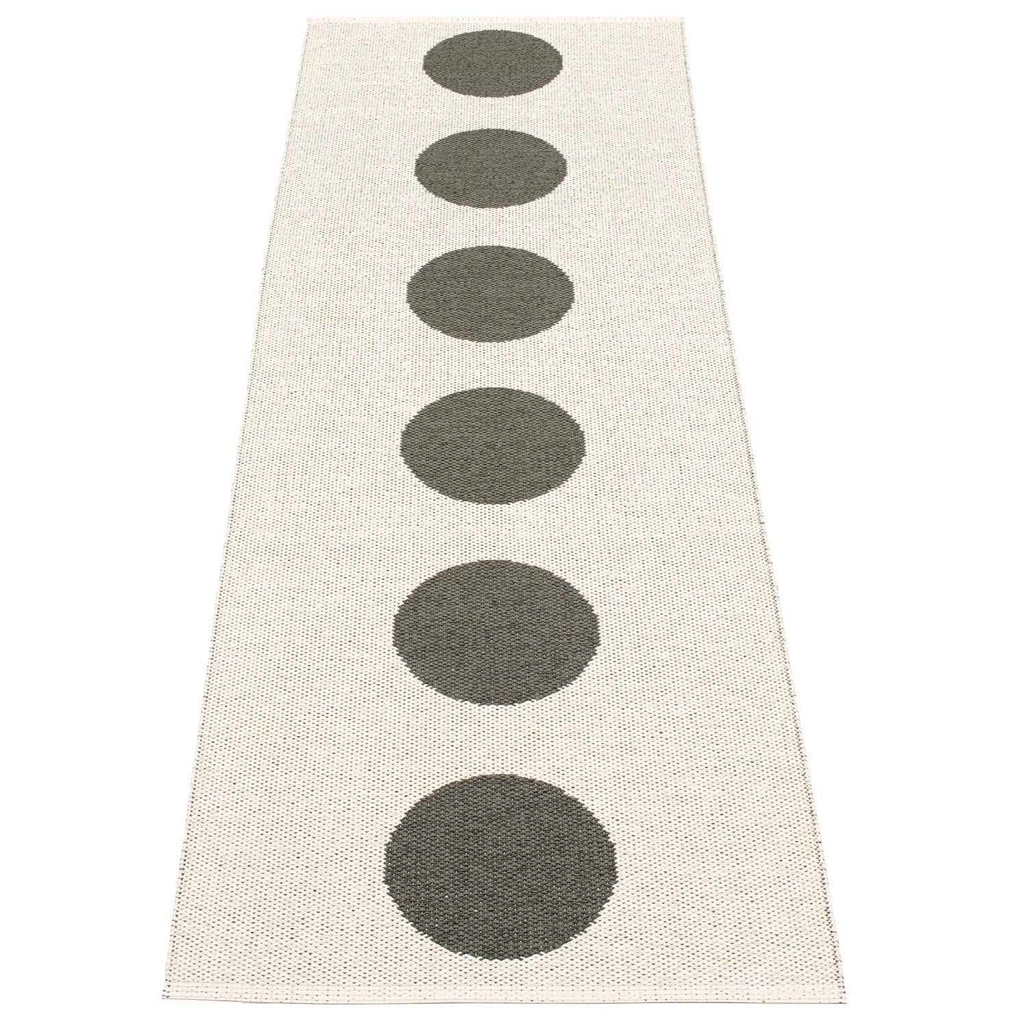 Vera Teppich 70x225 cm charcoal / vanilla