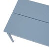 Linear Steel Esstisch 220x90 cm Pale Blue