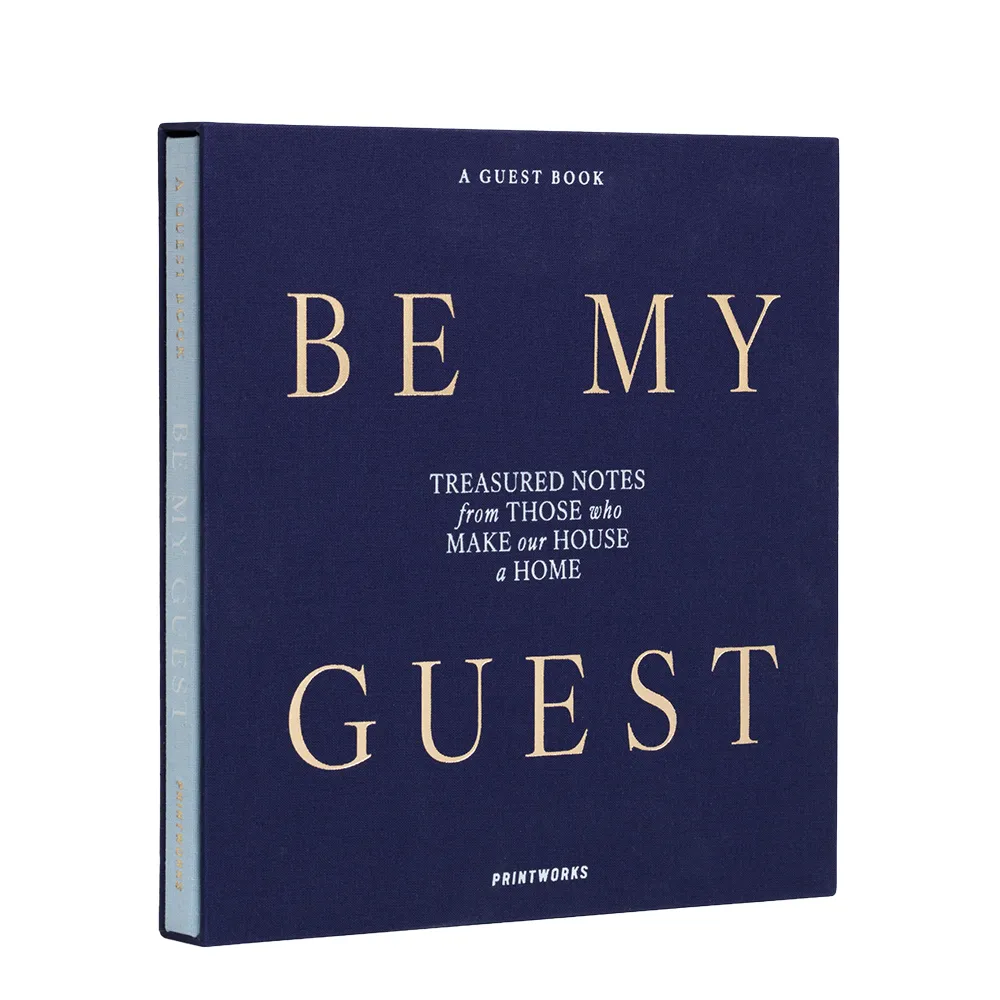 Gästebuch Blue Be My Guest