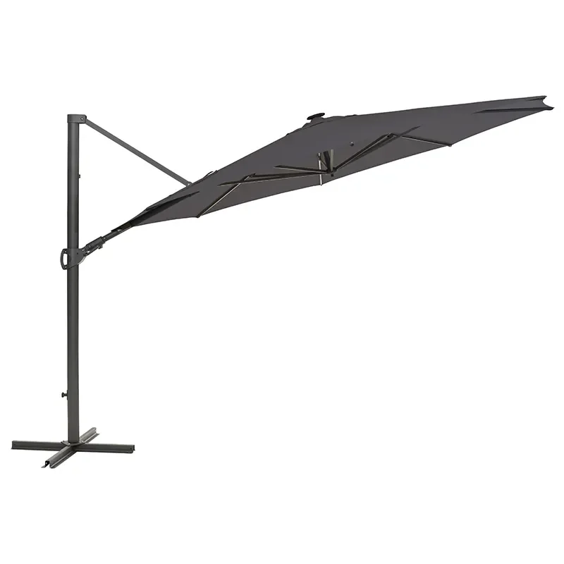 Cliento sonnenschirm 350 cm Antracit / Grey