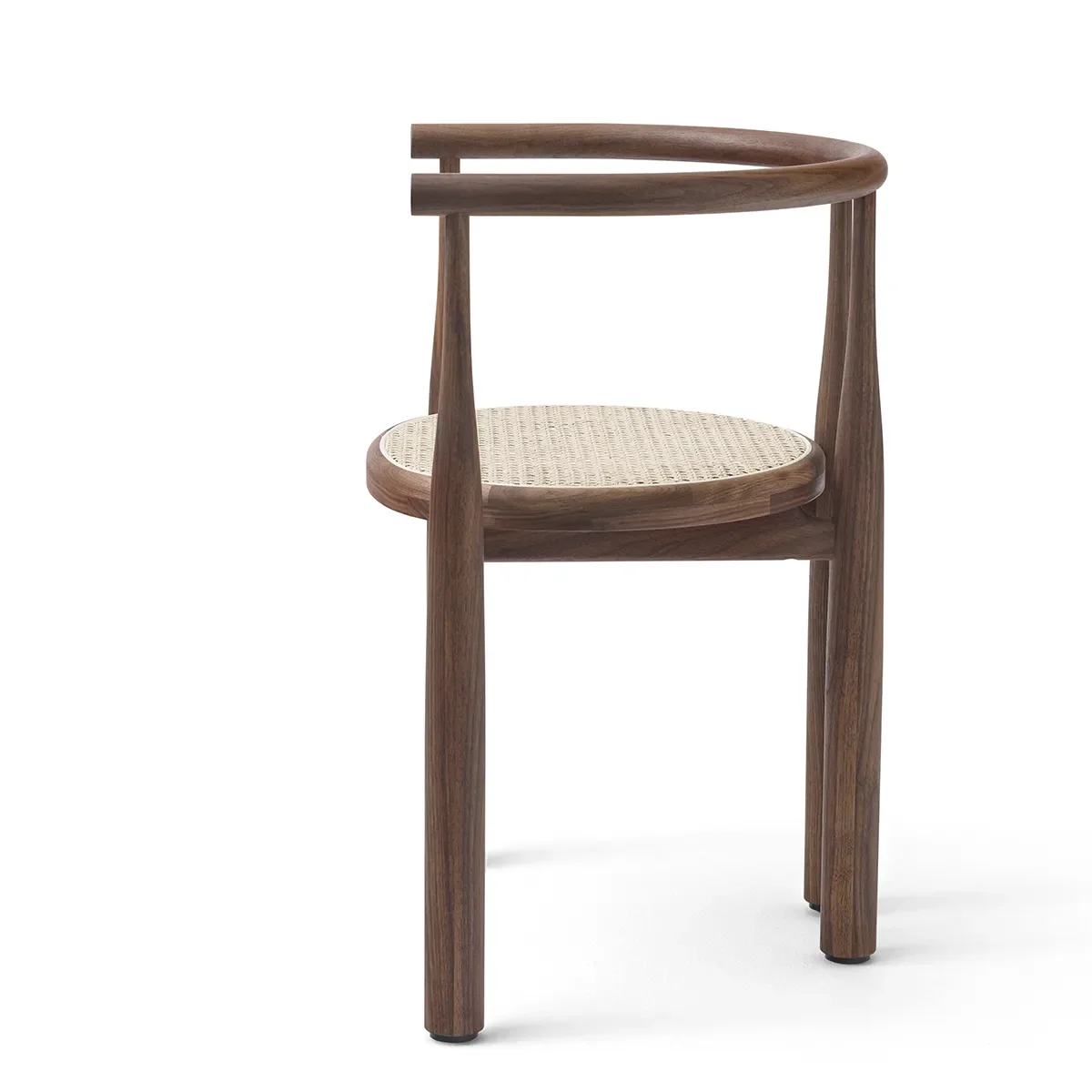Armlehnstuhl Bukowski Rattan Nussbaum