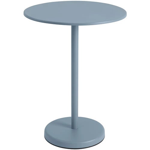 Linear Steel Stehtisch Ø70 h: 95 cm Pale Blue 