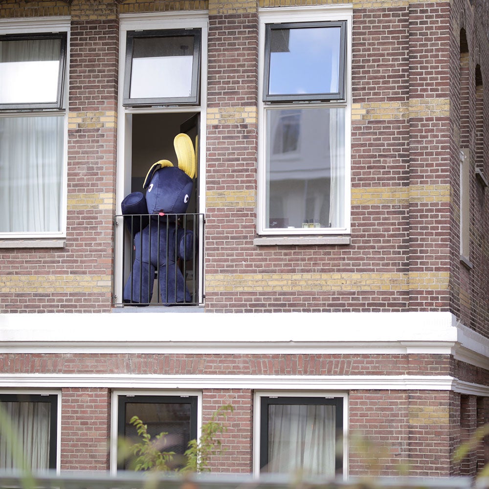 Co9 xs velvet recycelt ausgestopft Kaninchen Benzin