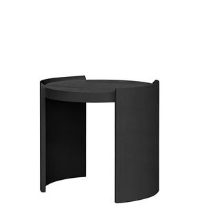 Oakland Beistelltisch Ø55 cm Schwarz
