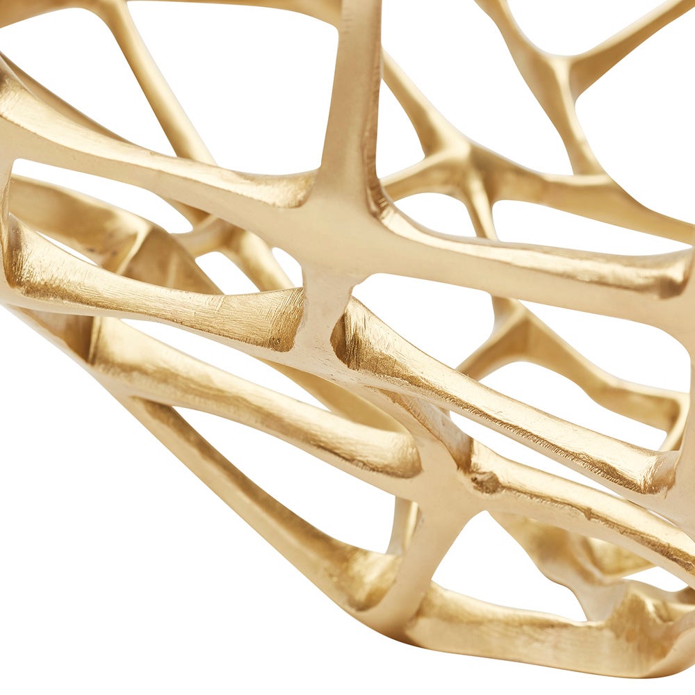 Bone Schüssel extra groß aus Messing