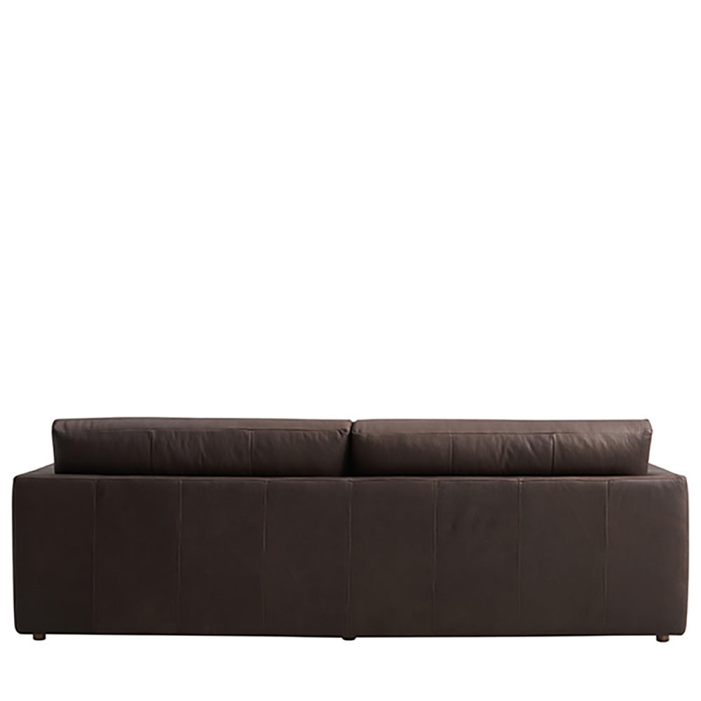 Broome Ledersofa - 3-Sitzer Espresso