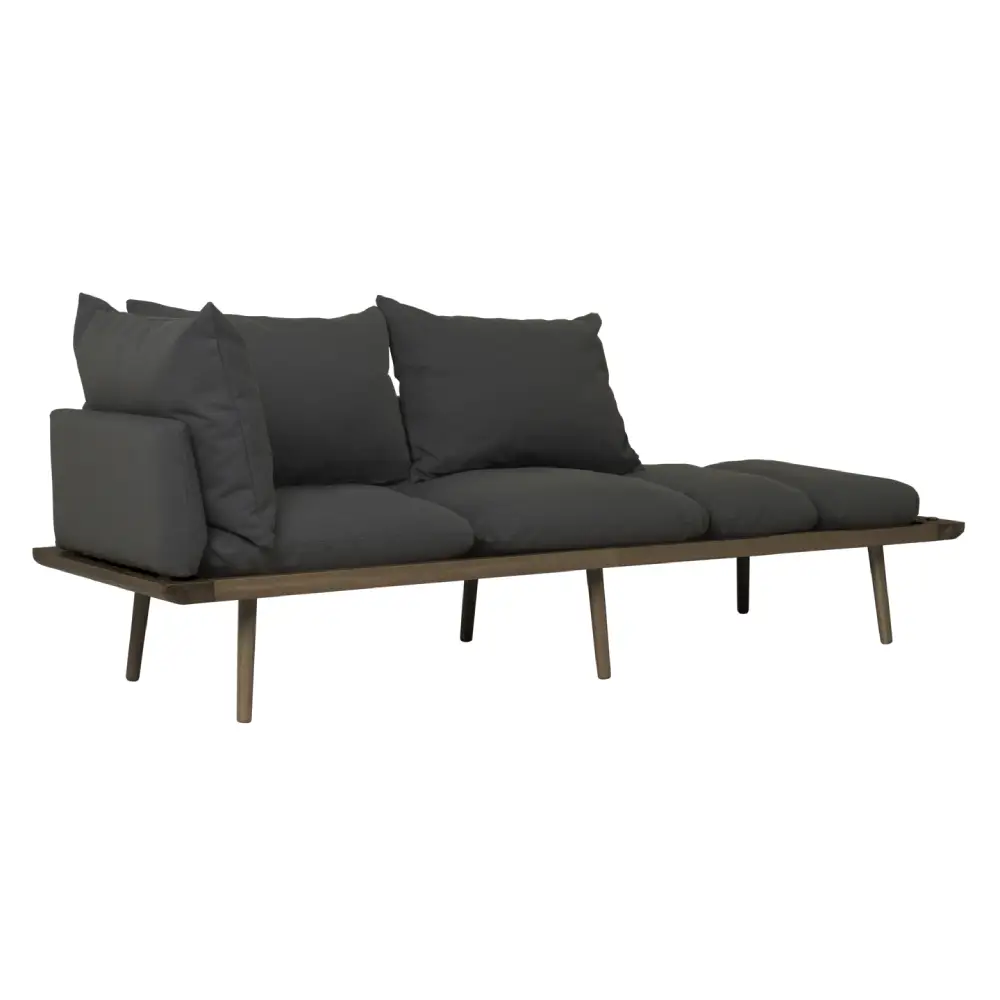 Lounge Around 3-Sitzer-Sofa Dark Oak/Shadow