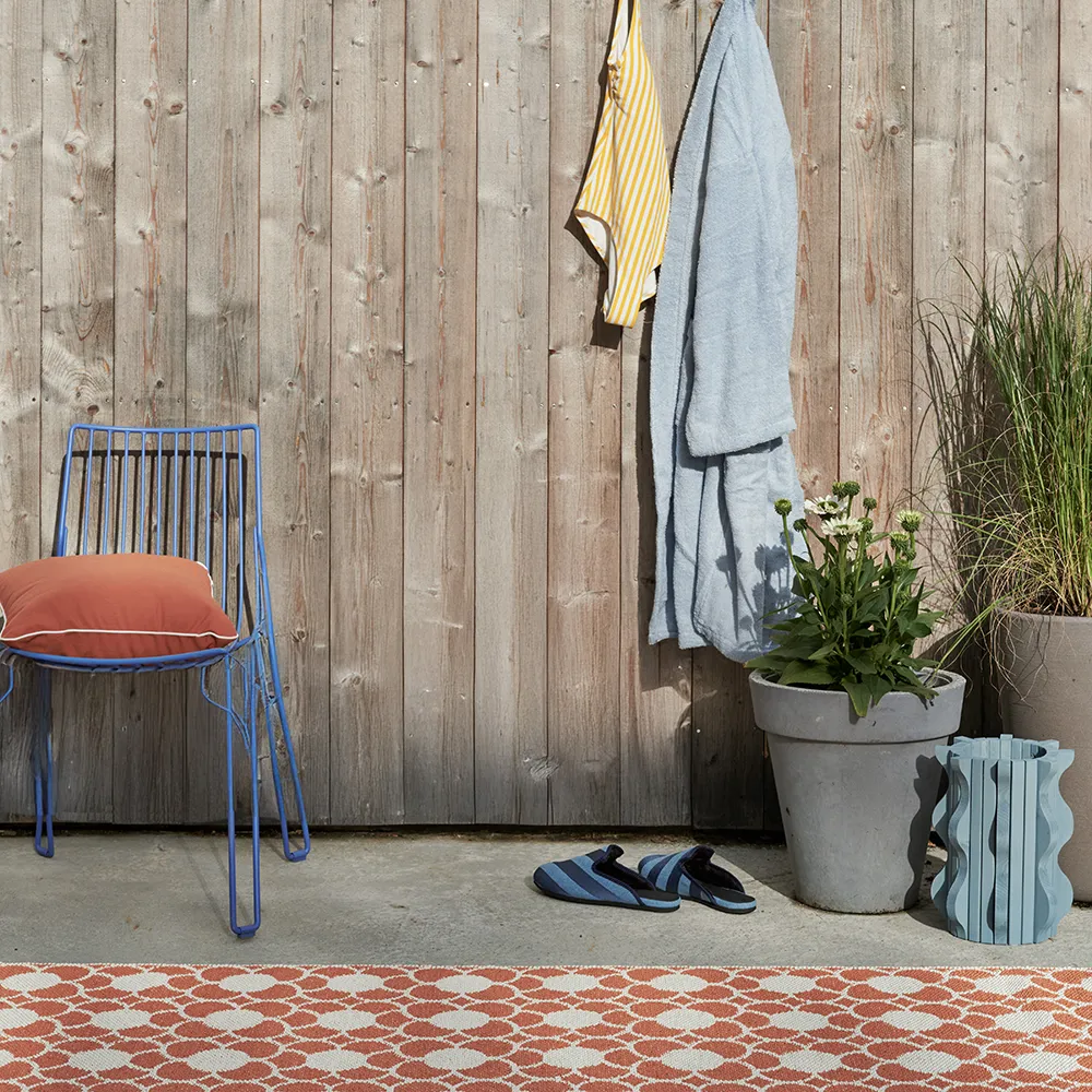 Anya teppich Pale Orange/Vanilla 70 x 100 cm