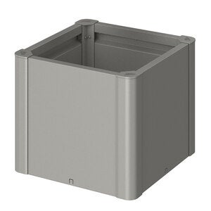 Belvedere Pflanzbeet mini Größe 50 metallic quarz-grau Biohort