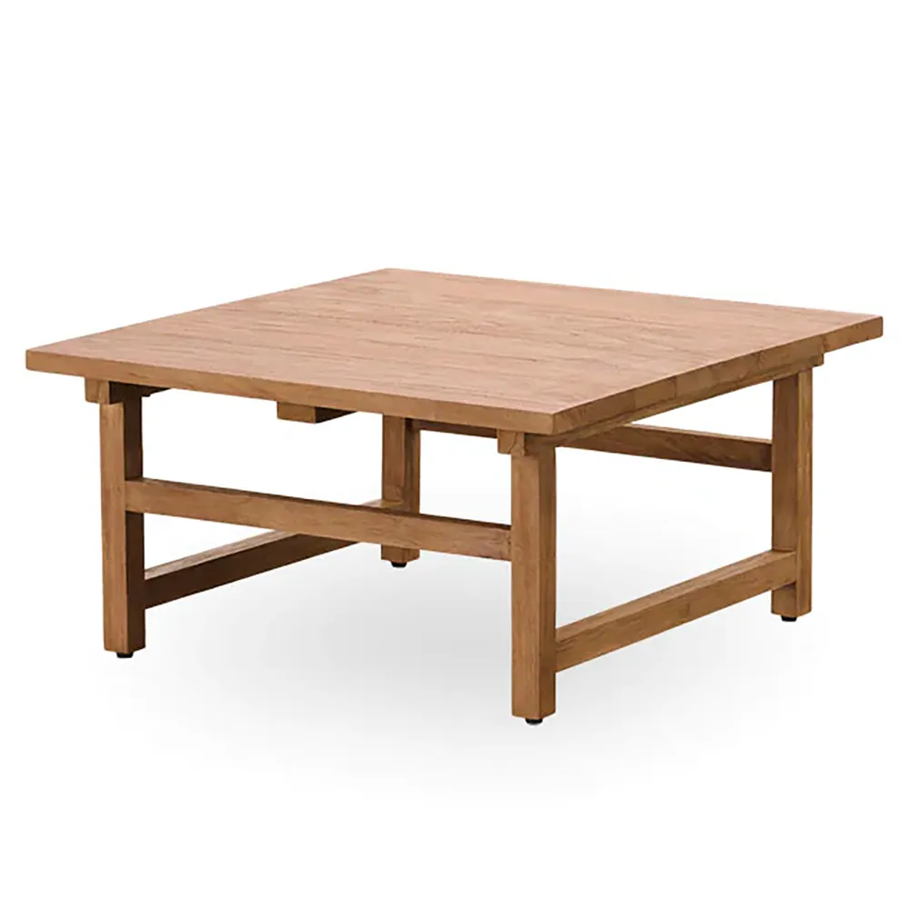 Alfred Couchtisch 80x80 cm Teak