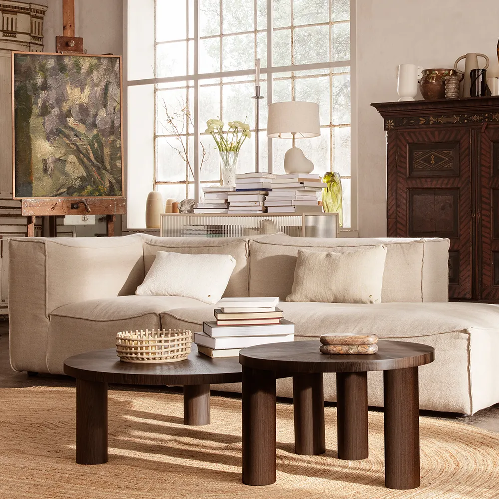 Post Couchtisch Ø65 cm - Star