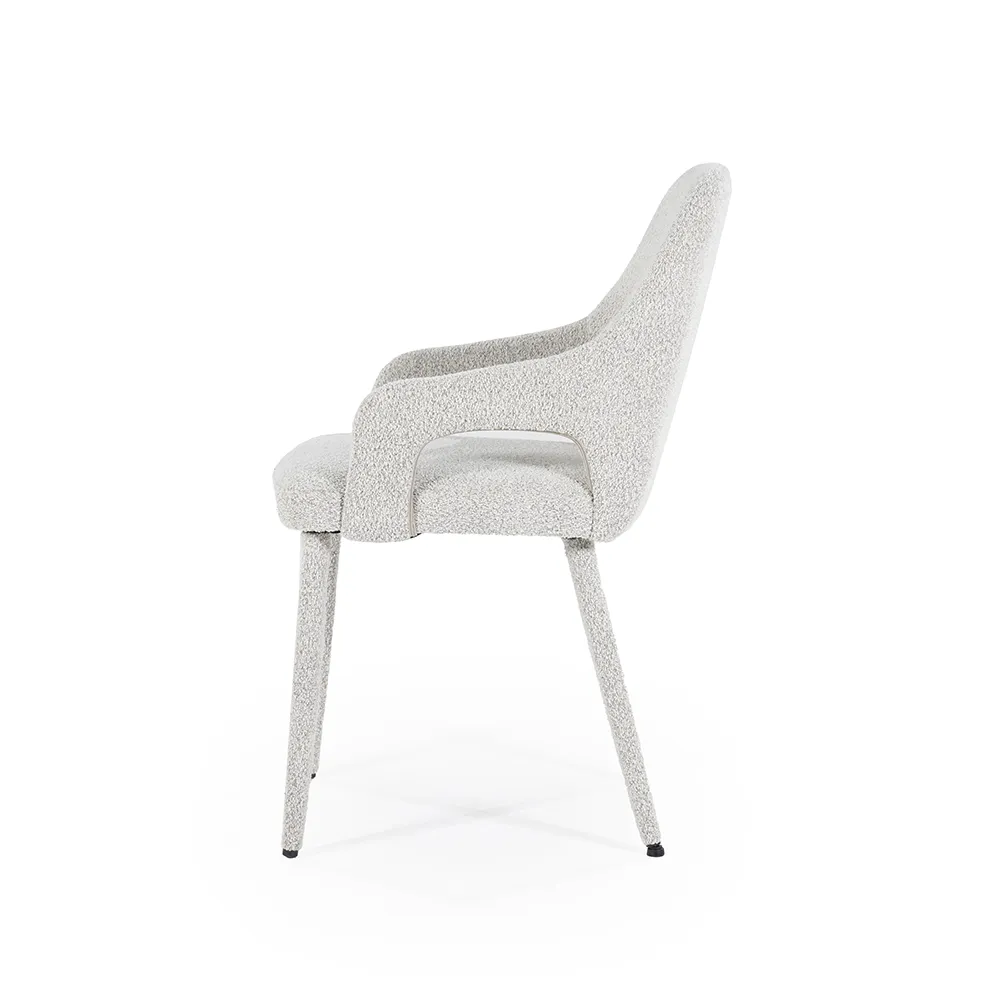 Armlehnstuhl Fika Beige