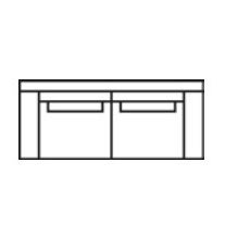 Sake 3-Sitzer Sofa Kat B