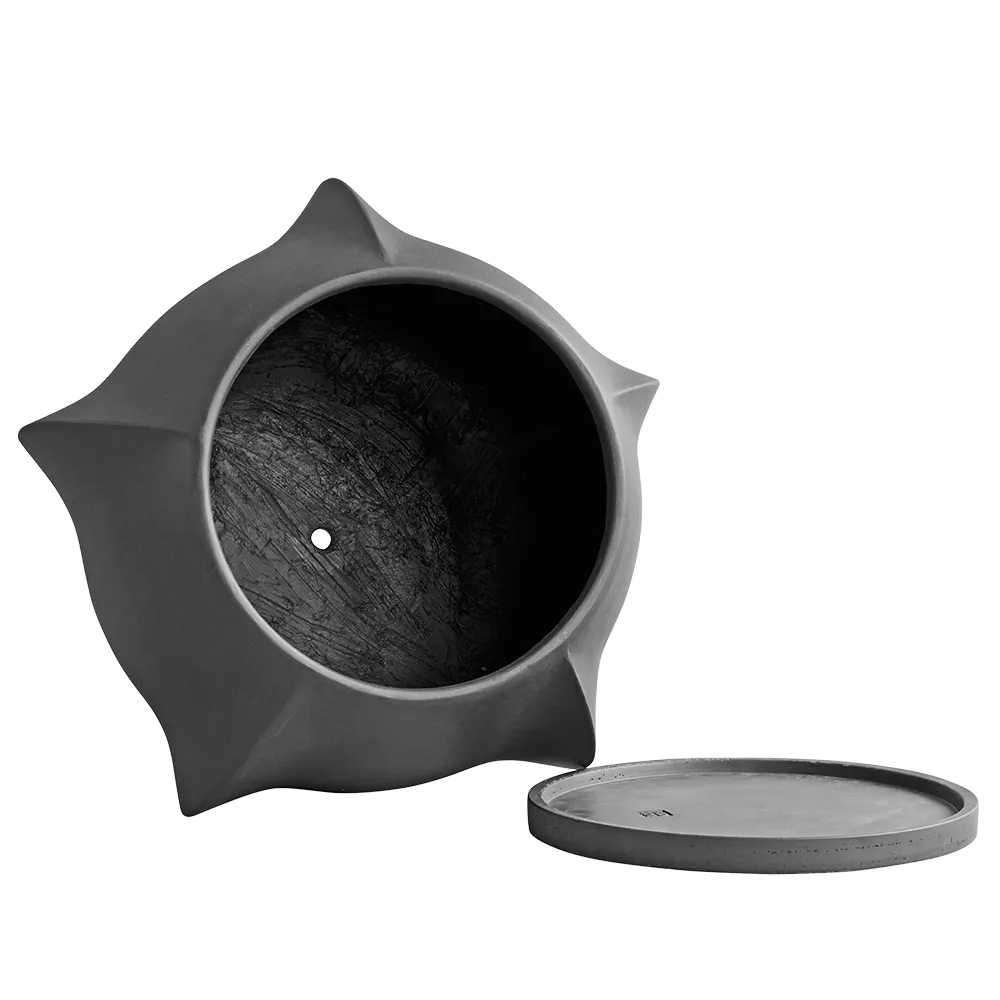 Arket Topf Big - Dark Grey