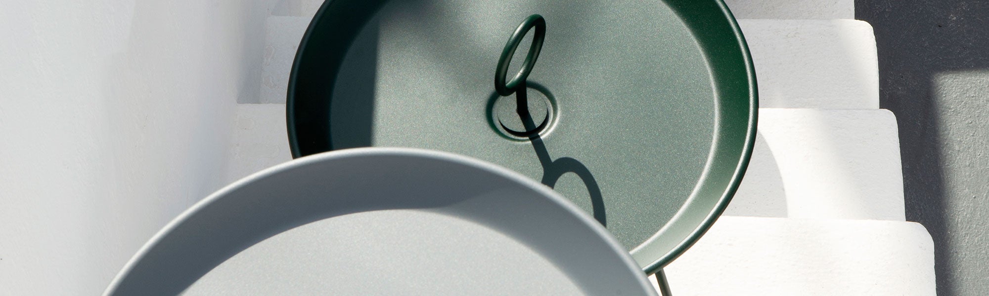 Eyelet Beistelltisch 70 cm pistage Stahl