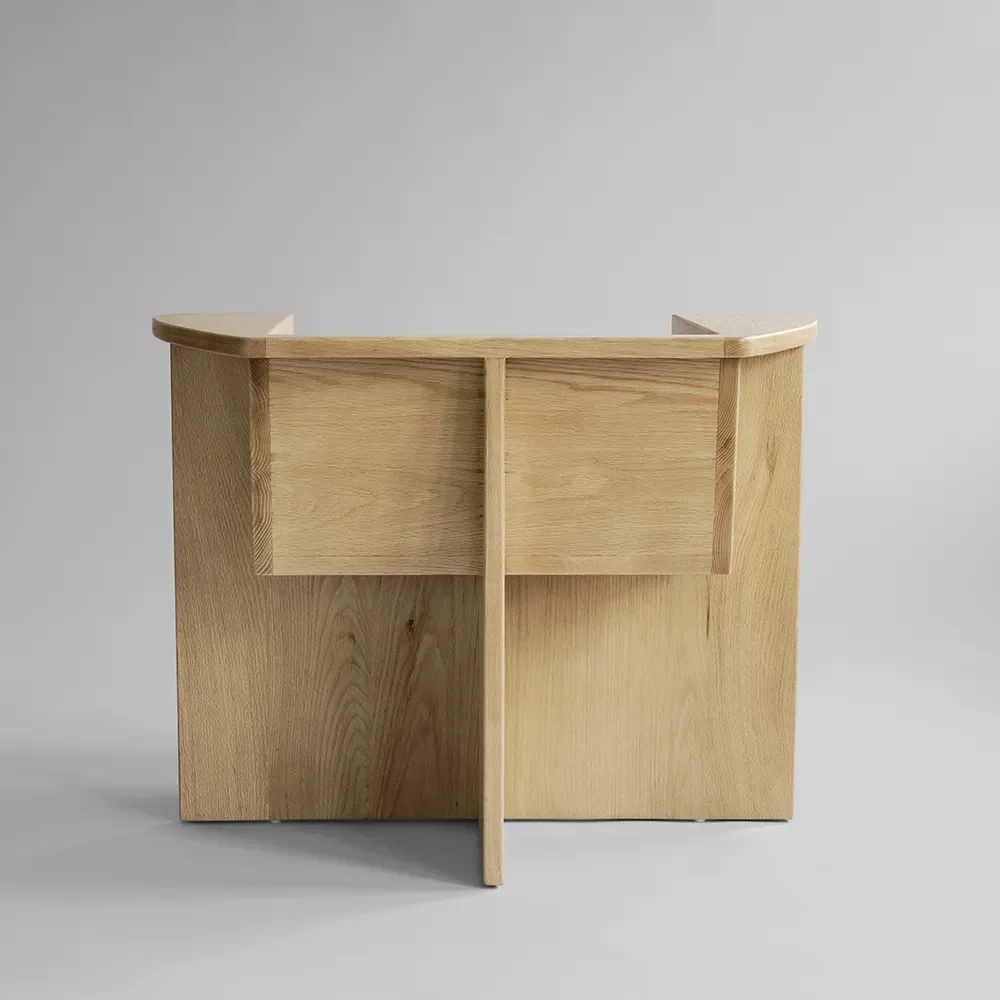 Brutus Lounge-Sessel – Eiche natur