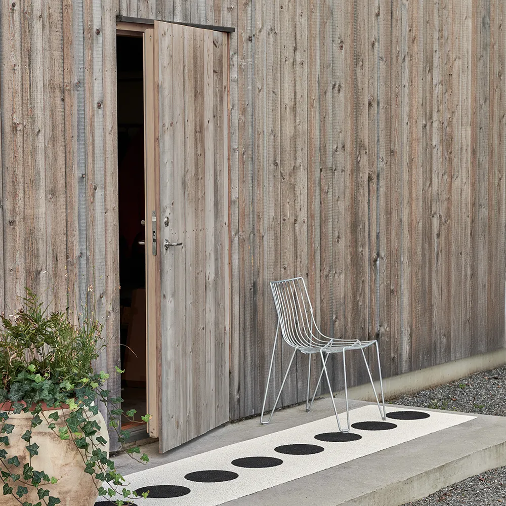 Vera Teppich 70x225 cm black/vanilla