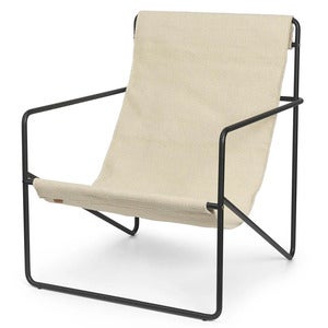 Desert Lounge Sessel Black/Cloud