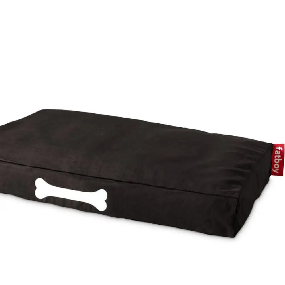 doggielounge L canvas Hundebett recycled black licorice