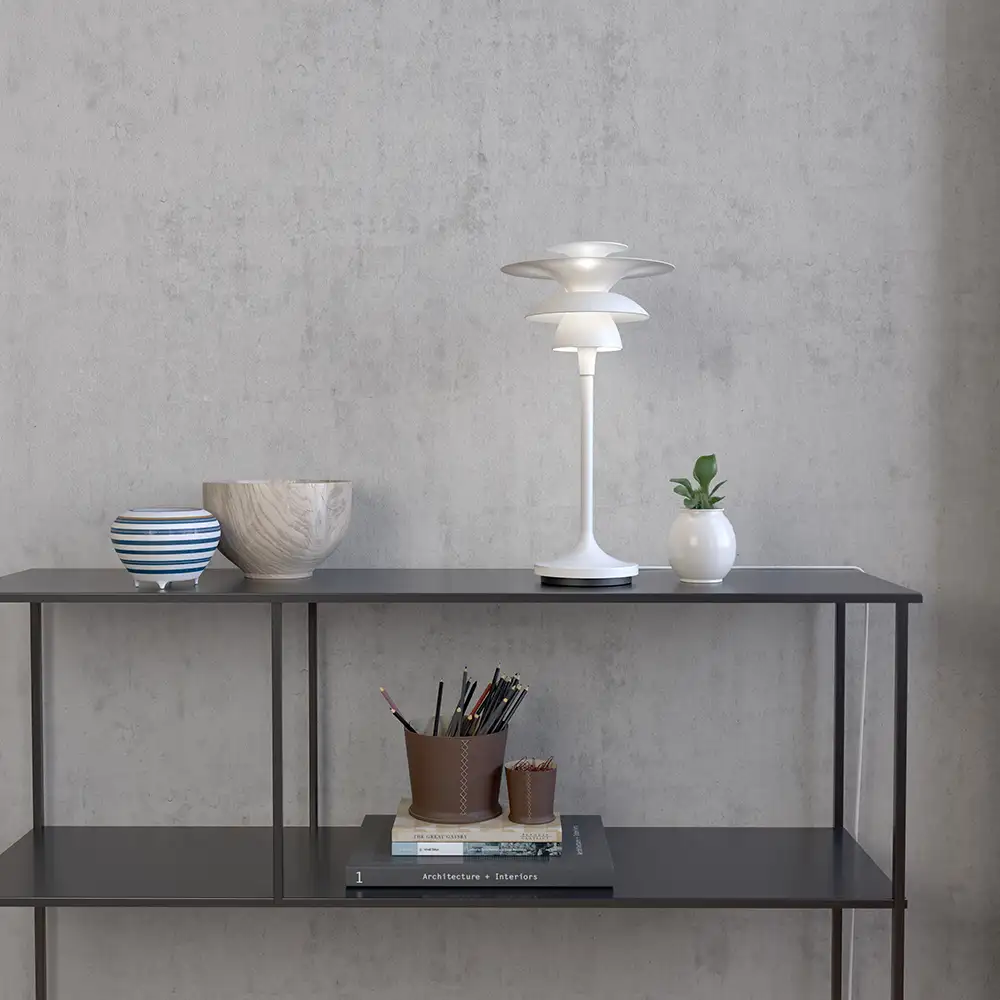 Picasso Tischleuchte 350 mm Matt Weiß