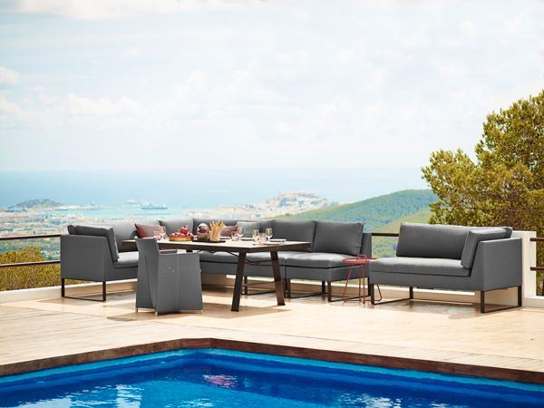 Flex Mittelstück Grau