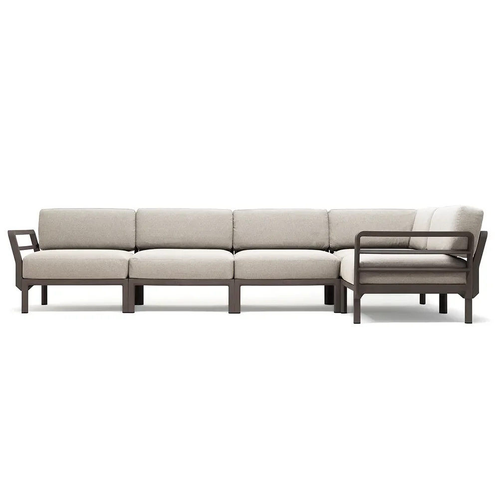 Nardi, Maximo 5 Ecksofa Terra - Perla