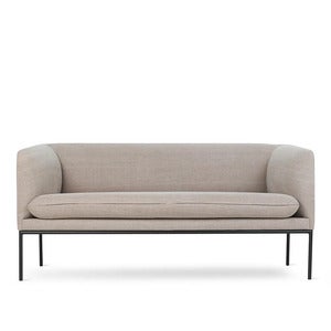 Sofa 2-Sitzer Turn Cotton Linen Natural