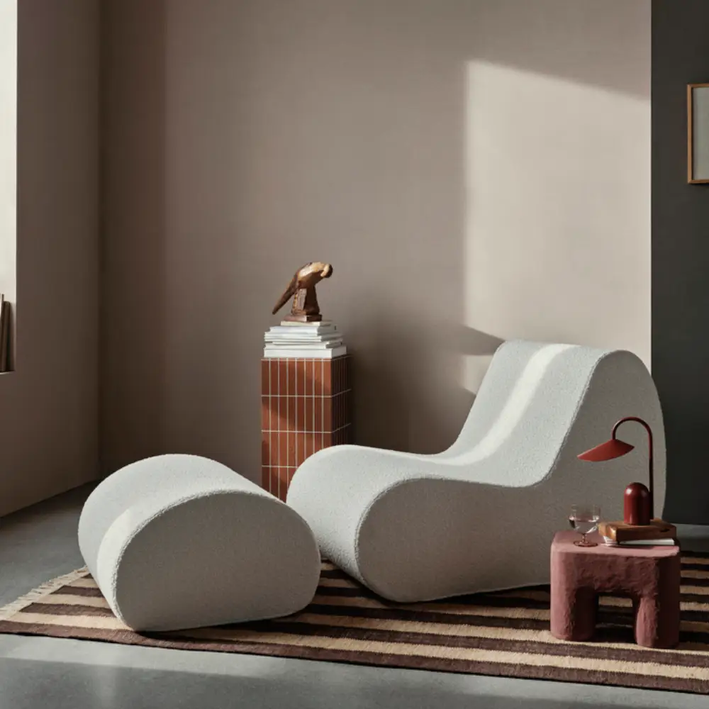 Ives Rug - 80 x 140 - Tan/Chocolate