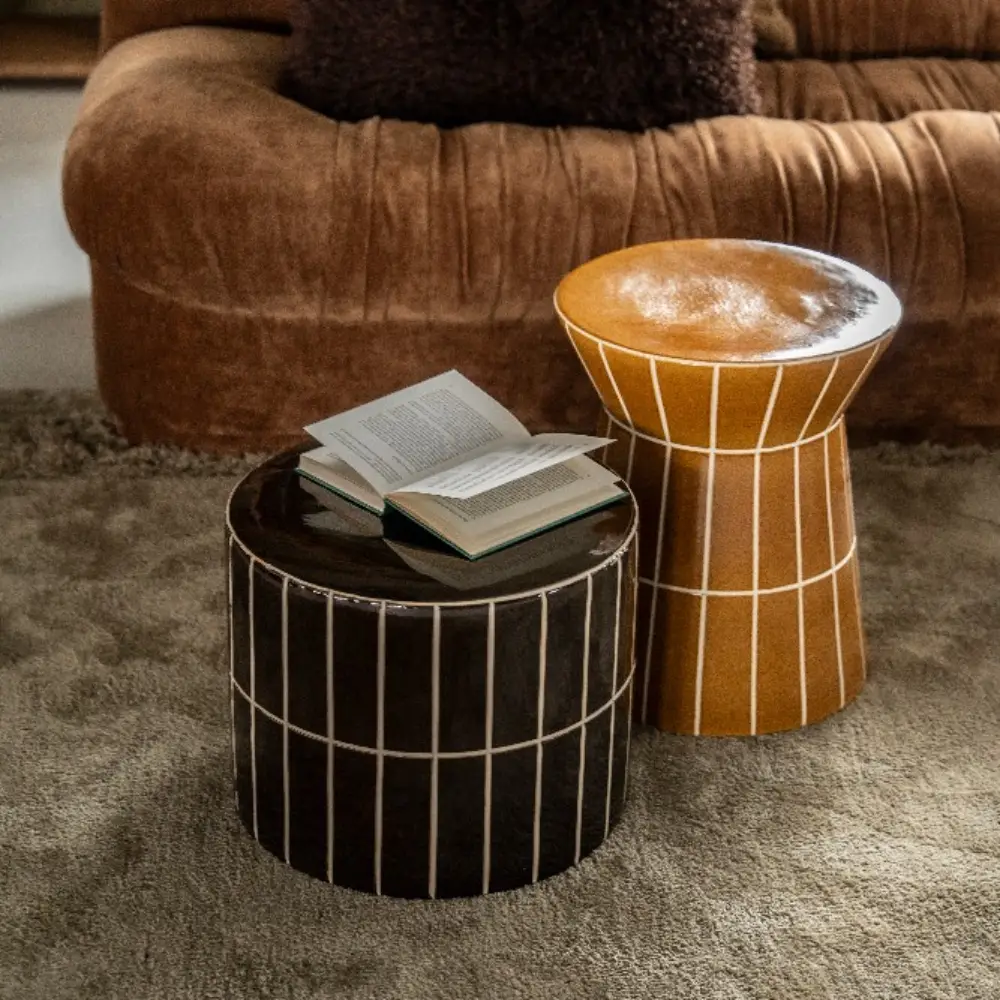 TileTastic 1  Couchtisch- brown 42x42x34 cm