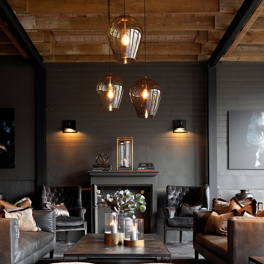 Infinity Deckenleuchte Smoke Brown