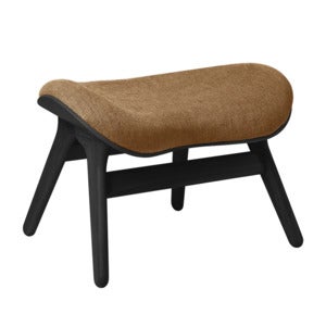 A Conversation Piece Ottoman Fußhocker Black Oak/Sugar Brown