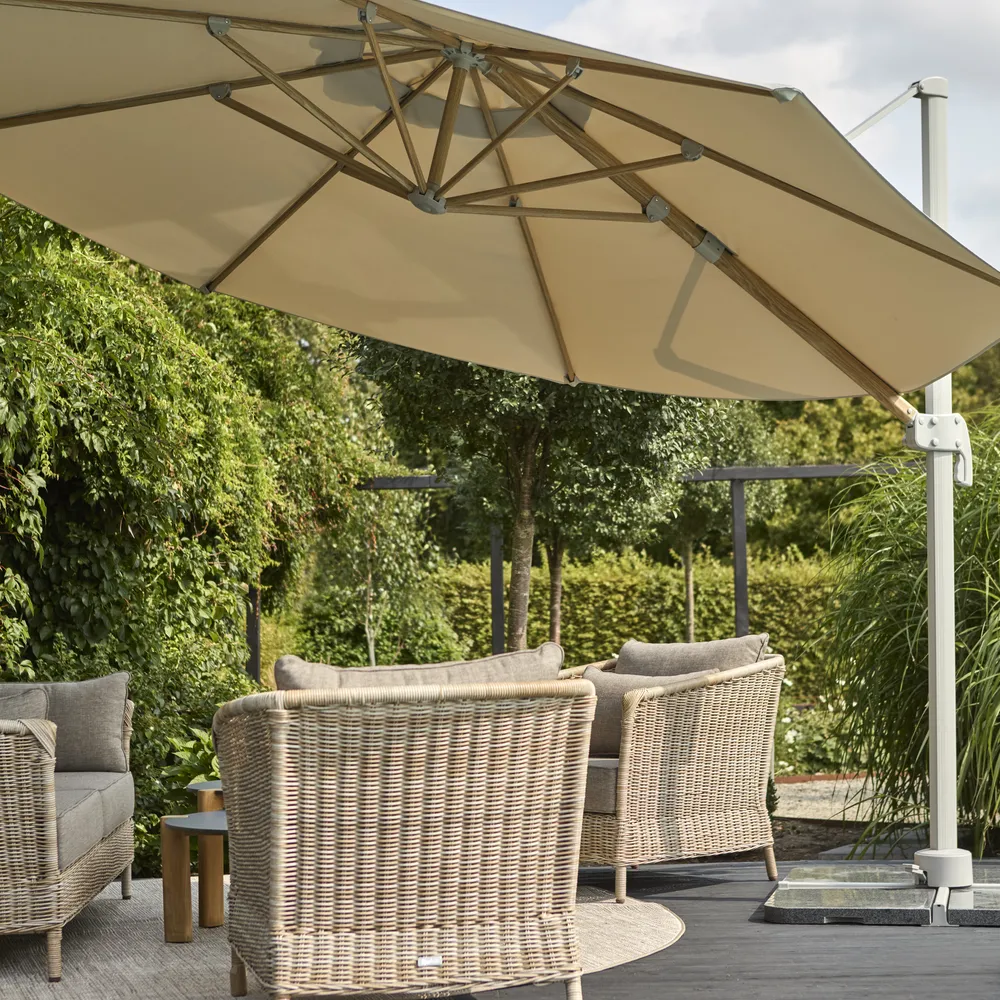 Aster Lounge Gruppe aus künstlichem Rattan