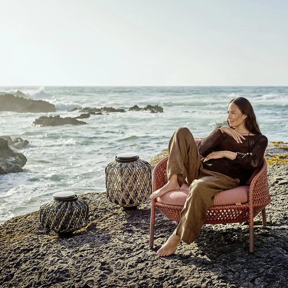 AHNDA Loungesessel AB7 vulcano 0305 elemental 0105