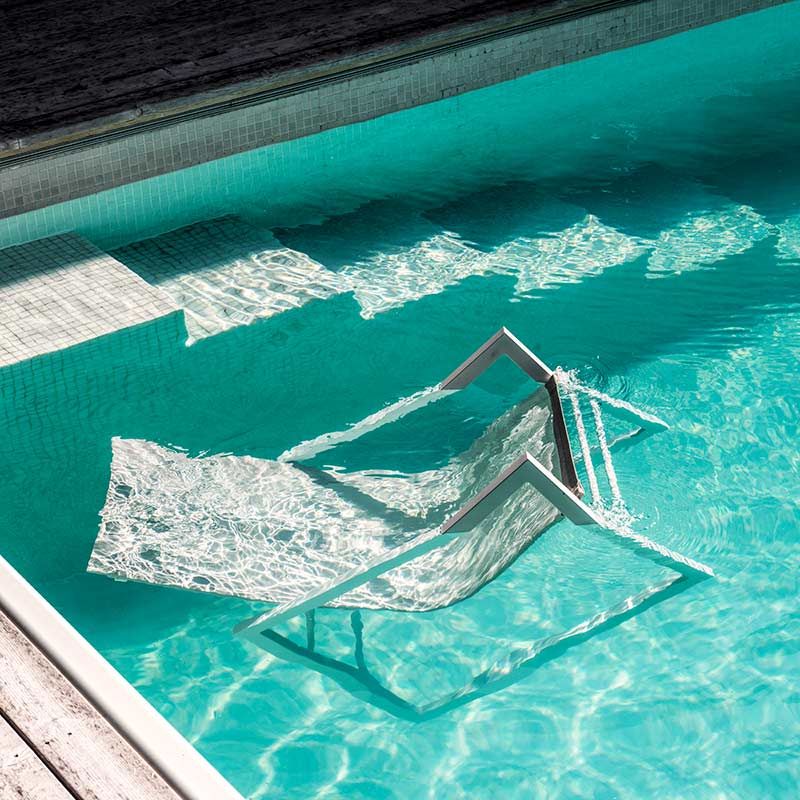 Vevi Sessel weiß/weiß