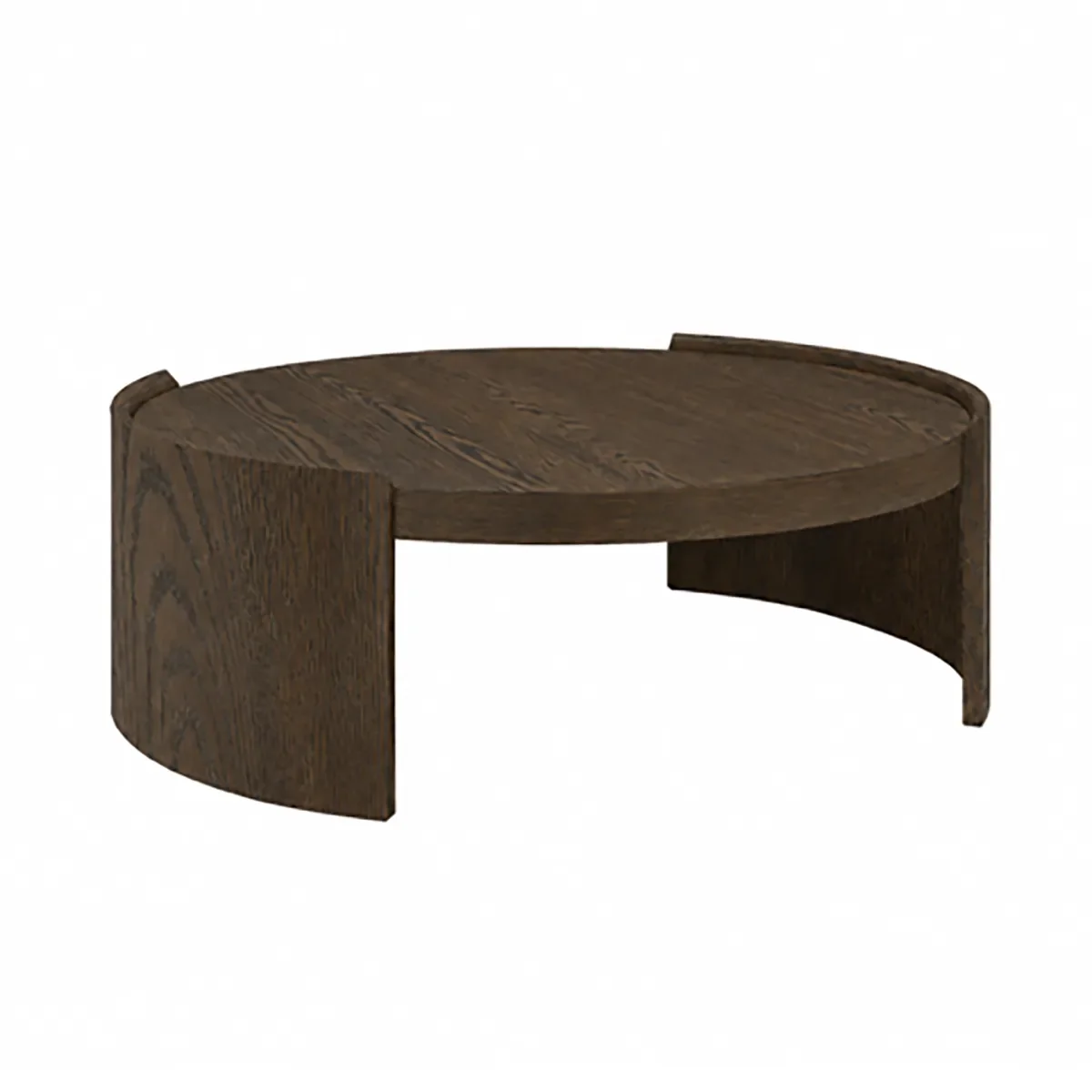 Runder Couchtisch Oakland Ø 100 cm US brown