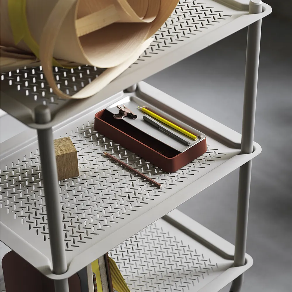 Flow Servierwagen 3 Etagen Grey 