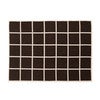 Gewebte Decke aus Lammwolle Criss Dark Brown