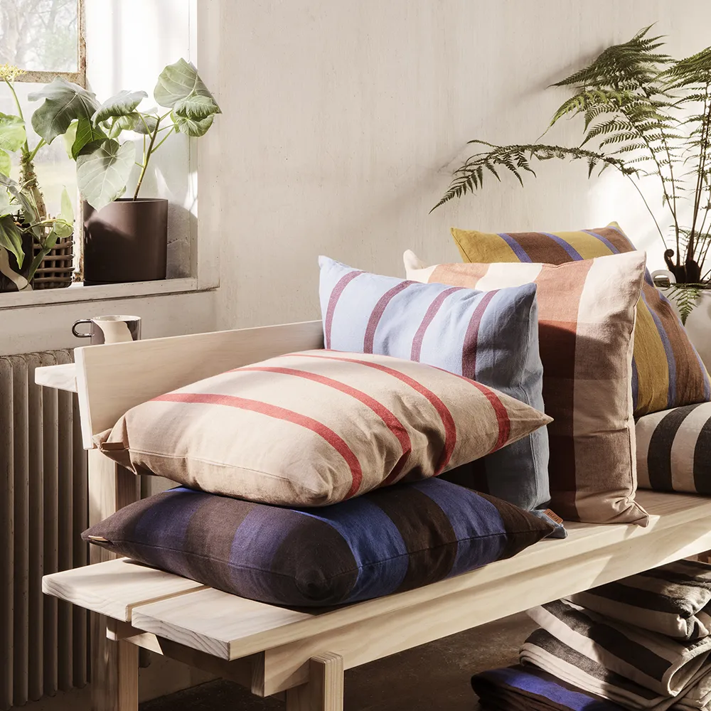 Grand Kissen - Faded Blue/Burgundy