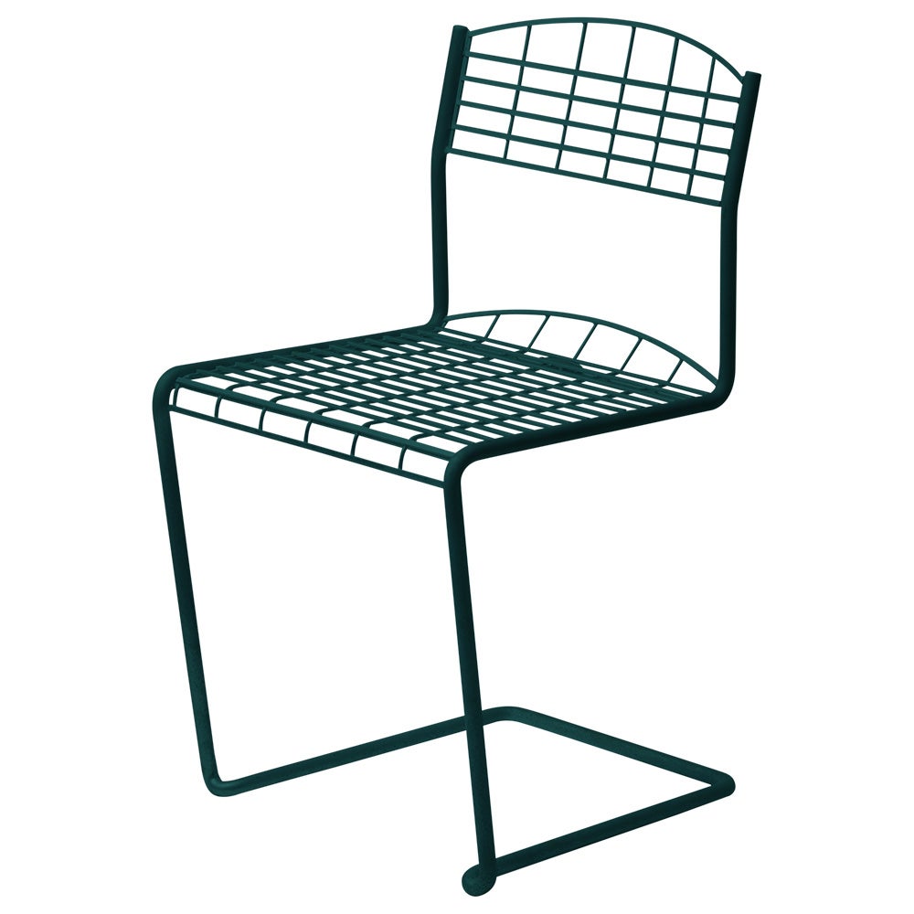 Stuhl High Tech Blue green