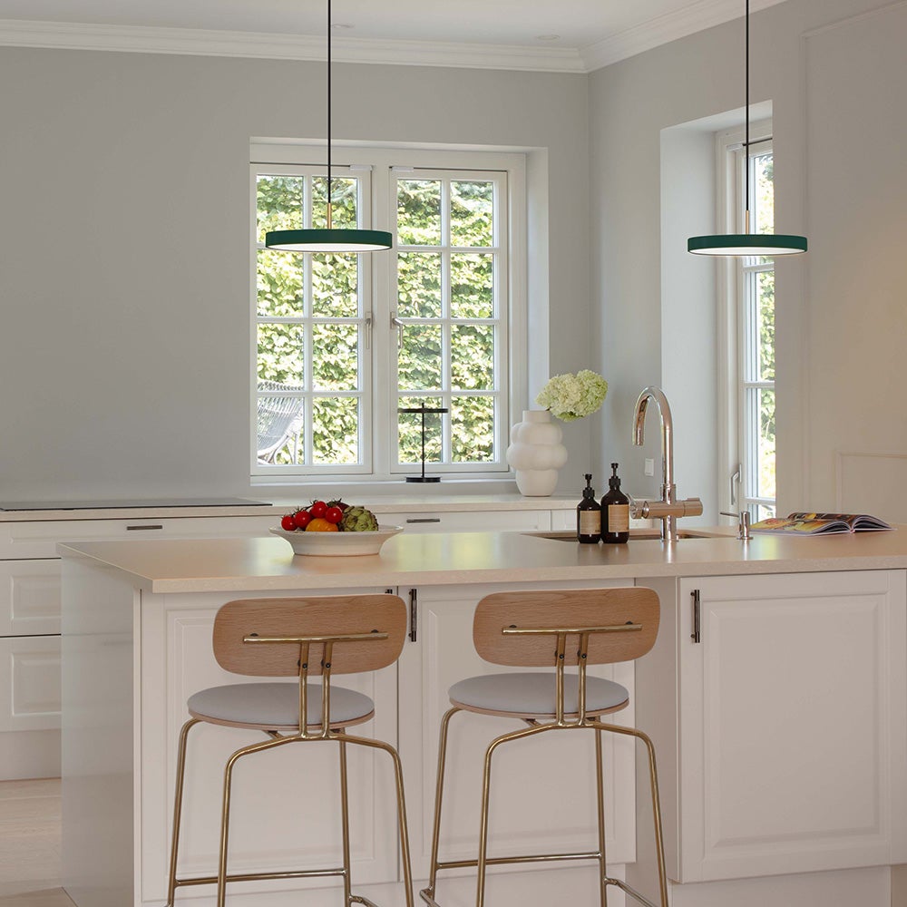 Asteria Plus Mini-Deckenleuchte Ø31 cm Forest Green