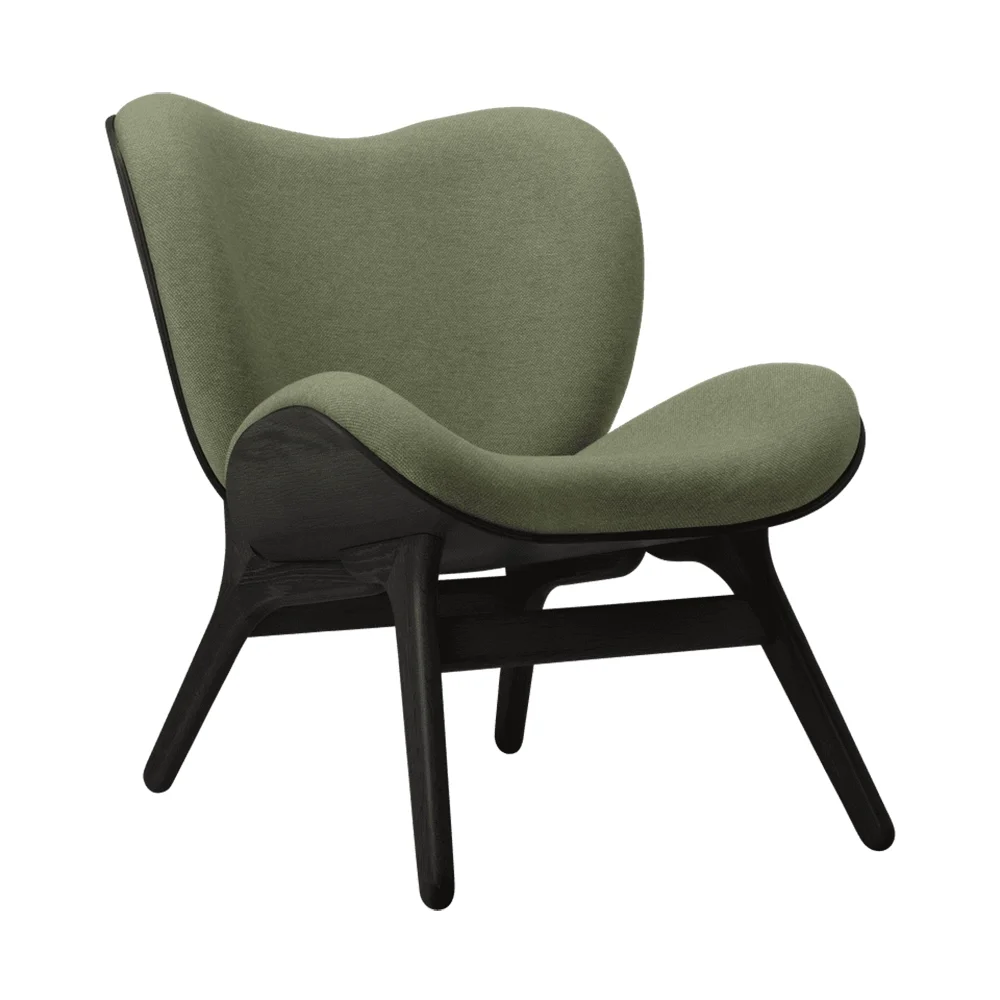 A Conversation Piece Loungesessel Black Oak/Morning Meadows