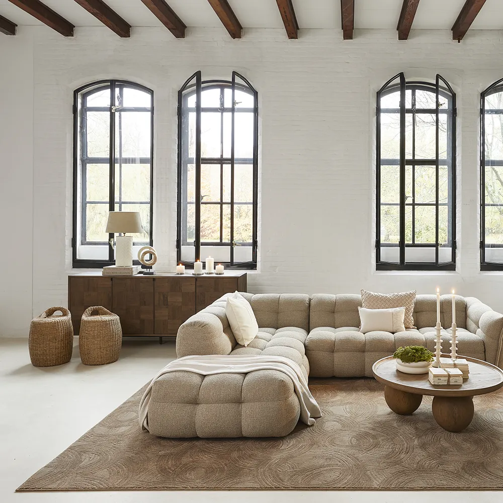 Hocker aus Rattan Alcudia