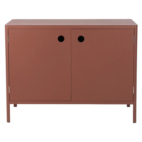 Kelia außenküche   mit türen  Zin Red