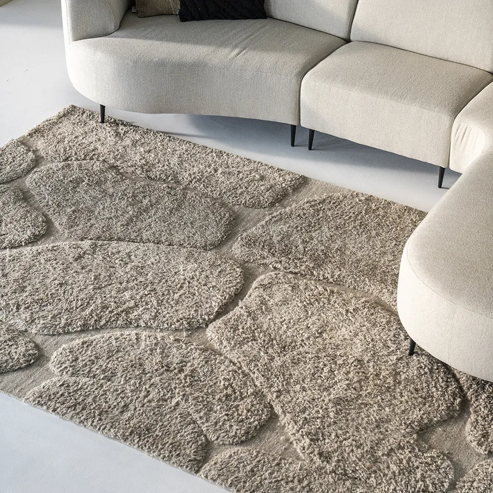 Teppich Kala 200x300 cm Taupe