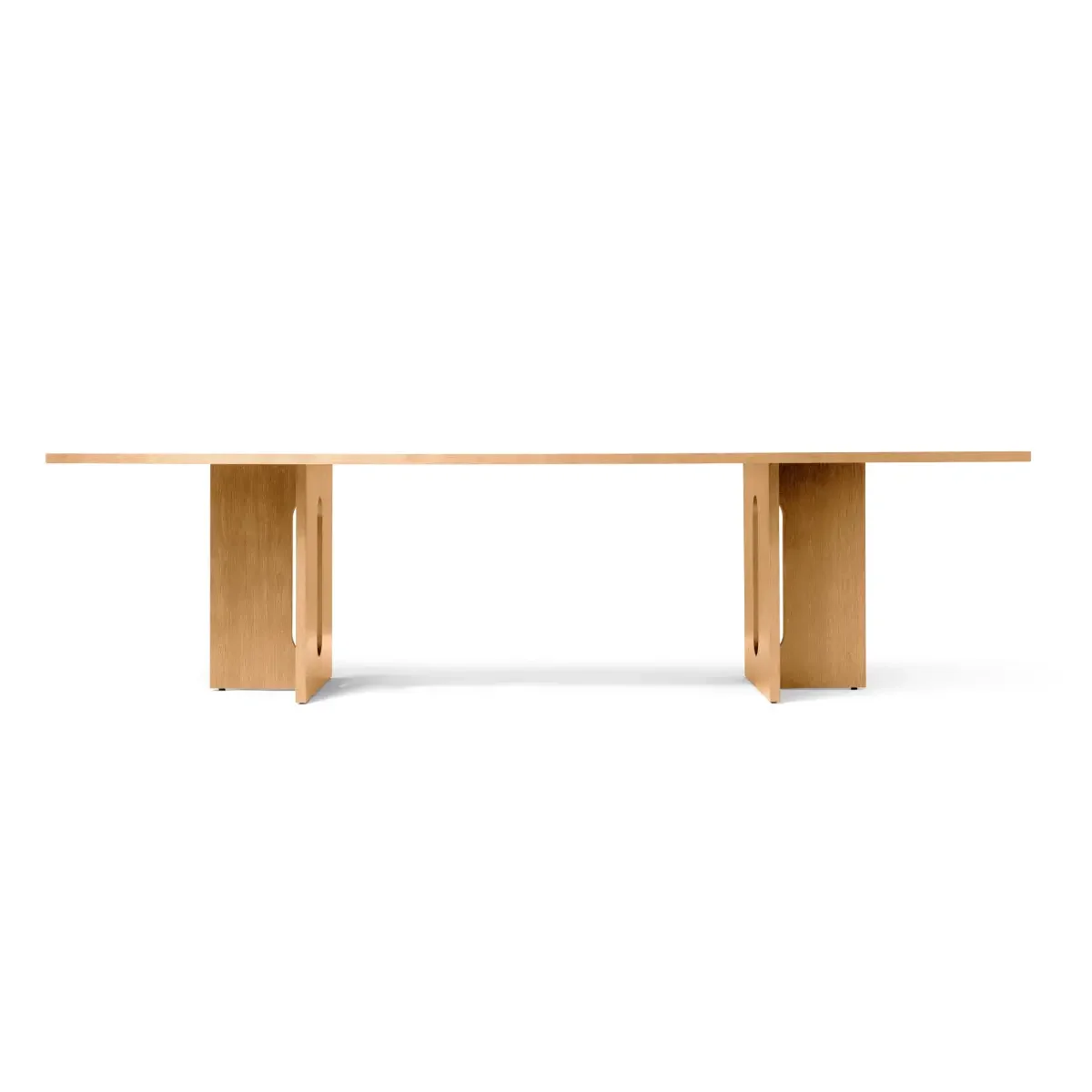 Androgyne Esstisch aus Eiche - 278 x 109 cm