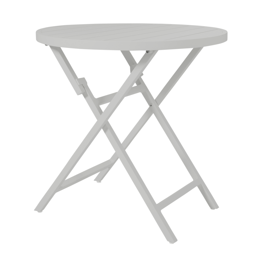 WILKIE Klapptisch Ø72 - Hellgrau