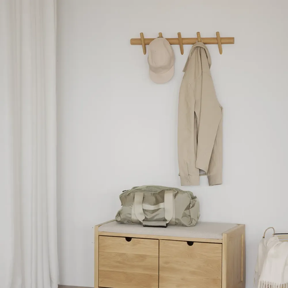 Hillmond Hakenleiste 65 cm Eiche