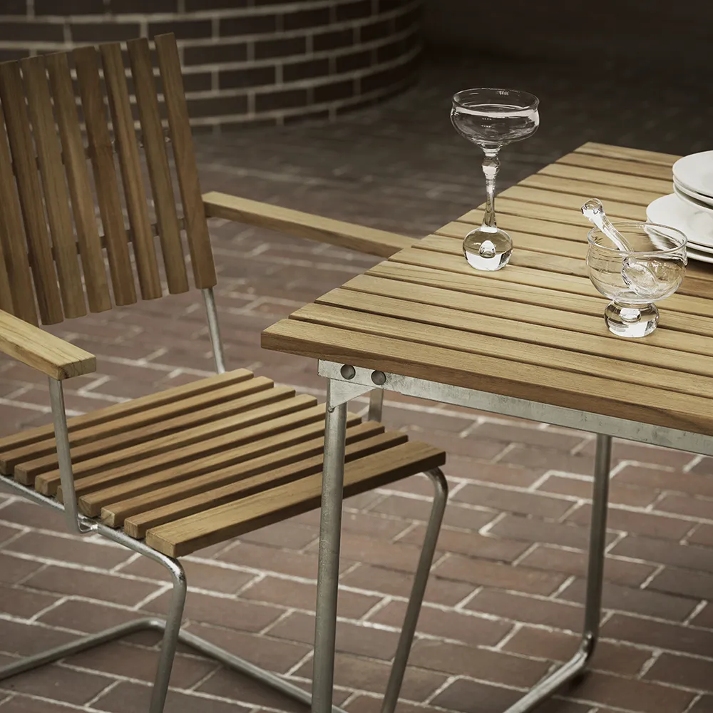 Bovik Sessel Teak / verzinkt