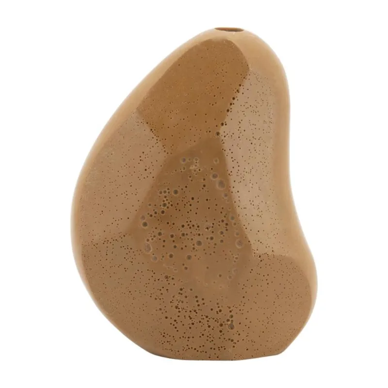 Kori 1 Vase 20x11x28 cm Kunstharz Braun